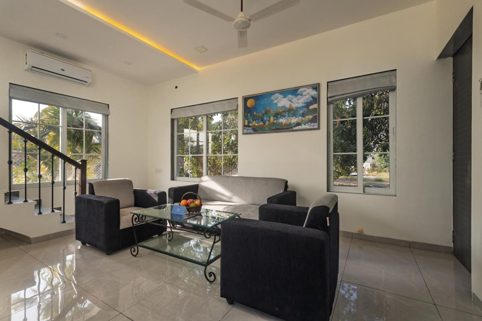 Saffronstays Serene Retreat, Alibaug Алибаг Екстериор снимка