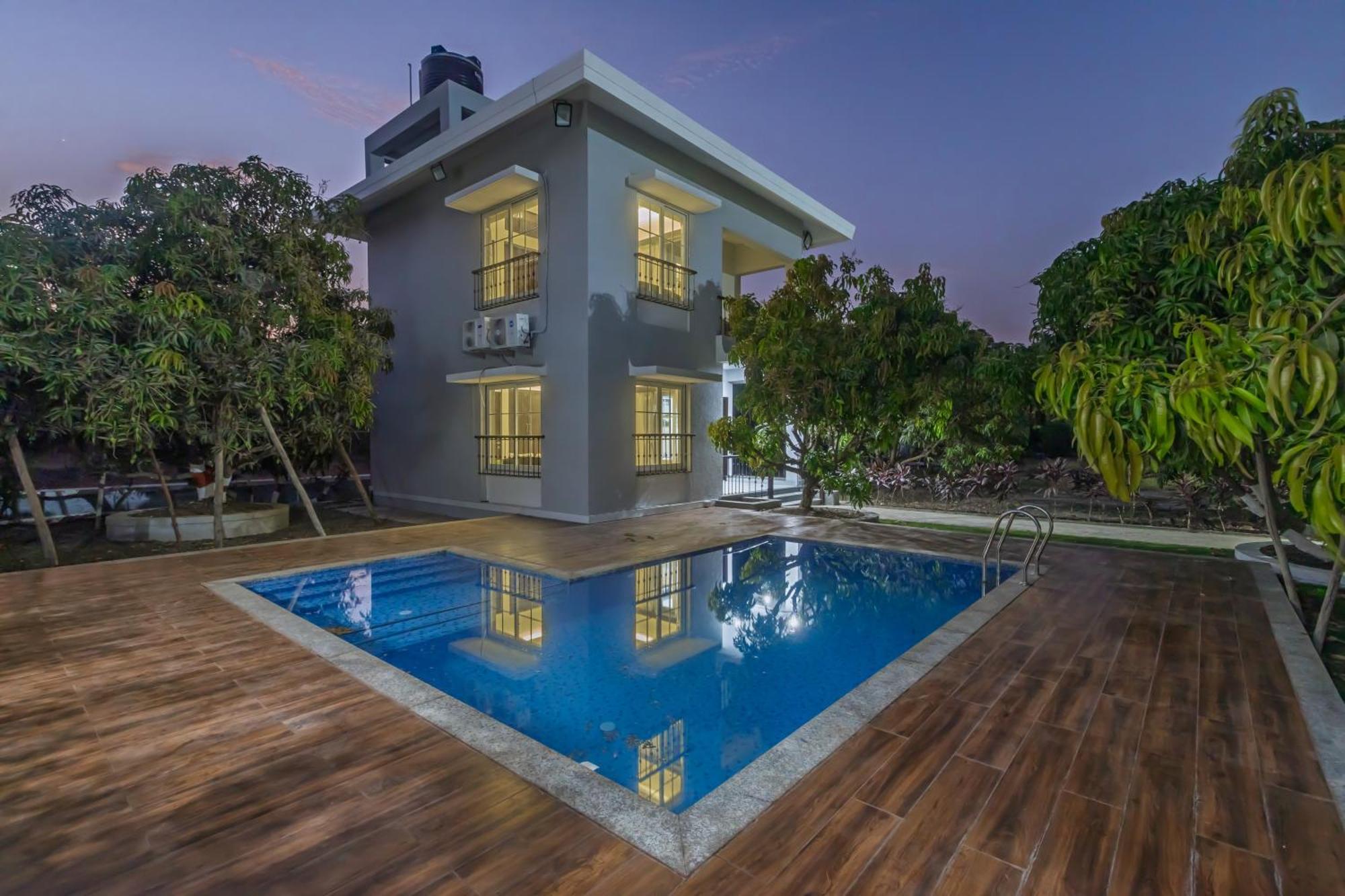 Saffronstays Serene Retreat, Alibaug Алибаг Екстериор снимка