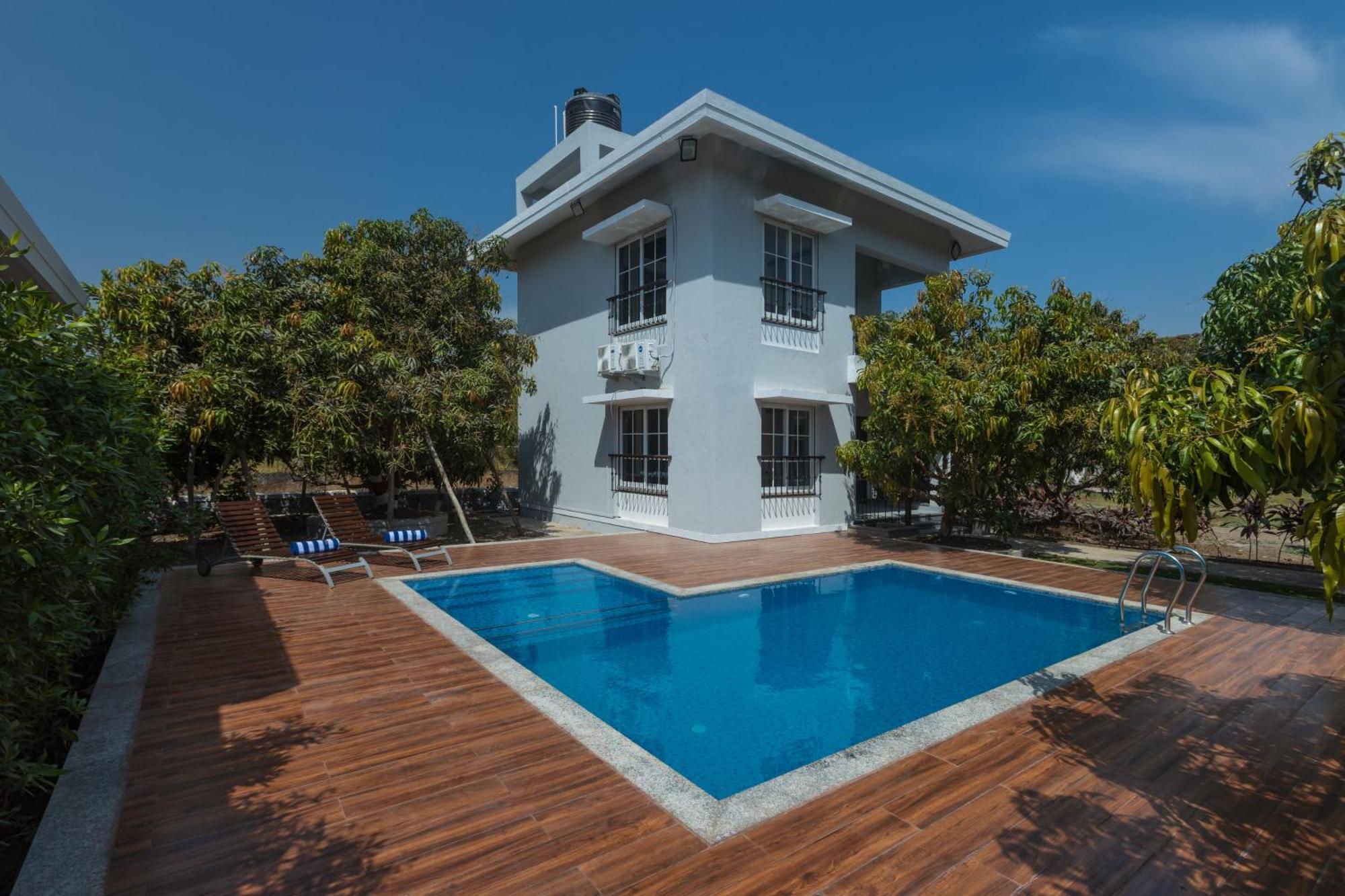 Saffronstays Serene Retreat, Alibaug Алибаг Екстериор снимка